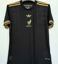 2025 Mexico 1:1 Quality Black Special Edition México de Oro Fans Soccer Jersey
