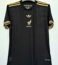 2025 Mexico 1:1 Quality Black Special Edition México de Oro Fans Soccer Jersey