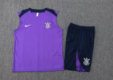 2025/26 Corinthians Purple Vest Training Jersey(A Set)