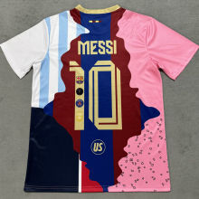 MESSI #10 Combine Version Fans Soccer Jersey