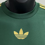 2025 Mexico Green Special Edition Player Version Long Sleever Jersey