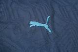 2025/26 Man City Sapphire Blue Training Jersey(A Set)