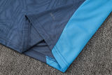 2025/26 Man City Sapphire Blue Training Jersey(A Set)