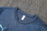 2025/26 Man City Sapphire Blue Training Jersey(A Set)