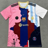 MESSI #10 Combine Version Fans Soccer Jersey