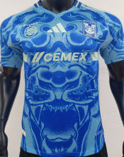 2025/26 U.A.N.L Tige Away Blue Player Version Soccer Jersey