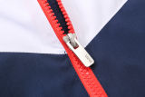 2025/26 PSG White Sapphire Blue Windbreaker （A Set）