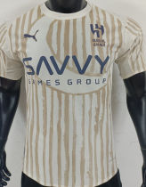 2025/26 Al Hilal SFC Away White Player Version Jersey 利雅得新月