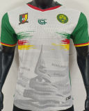 2025/26 Cameroon Third White Player Version Soccer Jersey