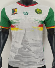 2025/26 Cameroon Third White Player Version Soccer Jersey