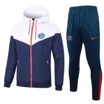 2025/26 PSG White Sapphire Blue Windbreaker （A Set）