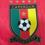 2025/26 Cameroon Away Red Player Version Soccer Jersey