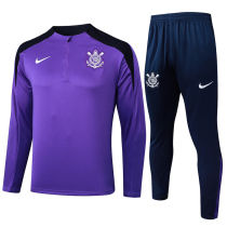 2025/26 Corinthians Purple Sweater Tracksuit