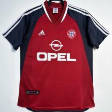 2001/02 BFC Home Red Retro Soccer Jersey 红宝蓝色