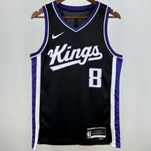2025 Kings LAVINE #8 Black NBA Jerseys
