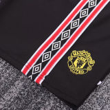 1998/99 M Utd Black Retro Kids Soccer Jersey