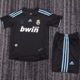2009/10 RM Away Blue Retro Kids Soccer Jersey
