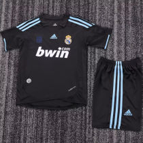 2009/10 RM Away Blue Retro Kids Soccer Jersey