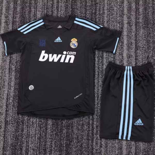 2009/10 RM Away Blue Retro Kids Soccer Jersey
