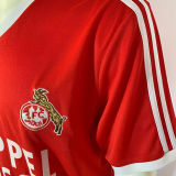 1984/1985 1. FC Köln Away Red Retro Soccer Jersey