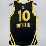 2025 Warriors BUTLER III #10 Black NBA Jerseys