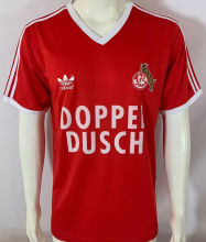 1984/1985 1. FC Köln Away Red Retro Soccer Jersey