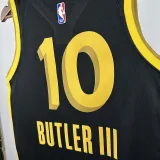 2025 Warriors BUTLER III #10 Black NBA Jerseys