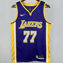 Lakers DONCIC #77 Purple NBA Jerseys