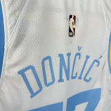Lakers DONCIC #77 White Retro NBA Jerseys