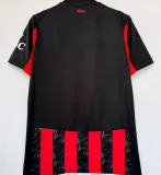 2025/26 AC Milan 1:1 Quality Home Fans Soccer Jersey