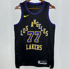 2024 Lakers DONCIC #77 City Edition NBA Jerseys
