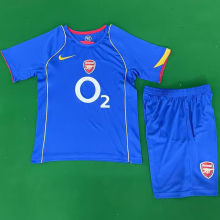 2004/05 ARS Away Blue Retro Kids Soccer Jersey