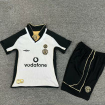 2001/02 M Utd 100th Centenary Reversible Retro Kids Soccer Jersey