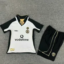 2001/02 M Utd 100th Centenary Reversible Retro Kids Soccer Jersey