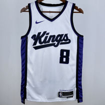 2025 Kings LAVINE #8 White NBA Jerseys