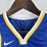 Warriors BUTLER III #10 Blue Kids NBA Jersey 热压