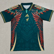 2025 Mexico Green Special Edition Fans Soccer Jersey