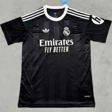2025/26 RM Black Goalkeeper Fans Soccer Jersey