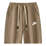 2025 NK Brown Pure Cotton Short Pants 卡其