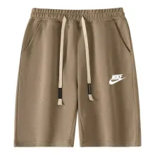 2025 NK Brown Pure Cotton Short Pants 卡其