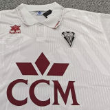 1995/96 Albacete Home White Retro Soccer Jersey