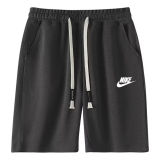 2025 NK Light Black Pure Cotton Short Pants 铁灰