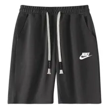 2025 NK Light Black Pure Cotton Short Pants 铁灰
