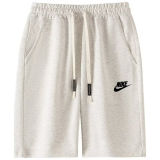 2025 NK Light Gray Pure Cotton Short Pants 花灰