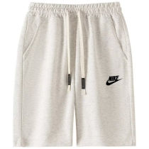 2025 NK Light Gray Pure Cotton Short Pants 花灰