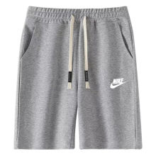 2025 NK Grey Pure Cotton Short Pants 浅灰