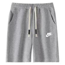 2025 NK Grey Pure Cotton Short Pants 浅灰