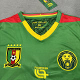 2025/26 Cameroon Home Green Fans Soccer Jersey