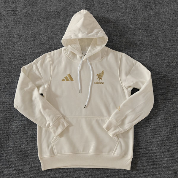 2025/26 Mexico  White 125th Hoody 125周年