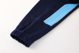 2025/26 Man City Sapphire Blue Jacket Tracksuit （A Set）